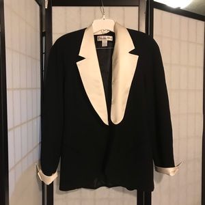 Black and White blazer